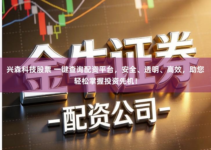 兴森科技股票 一键查询配资平台，安全、透明、高效，助您轻松掌握投资先机！